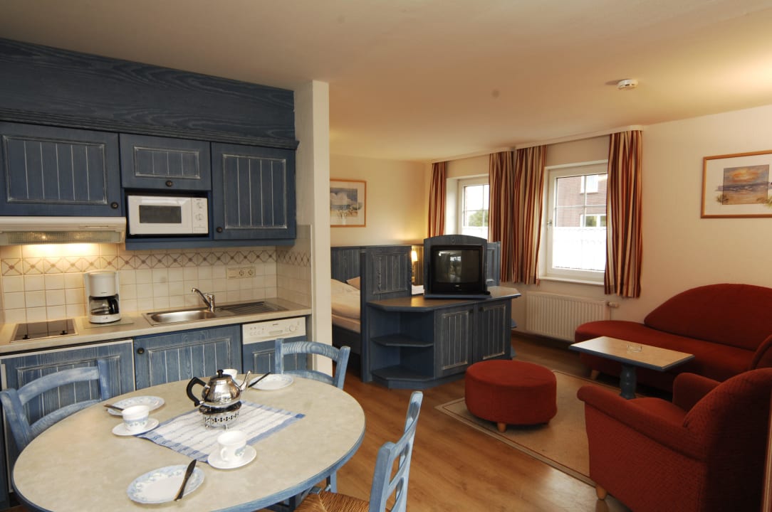 Wohn- & Schlafbereich Inselhus Apartments