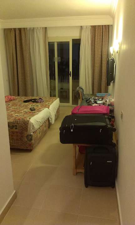 Von Tür richtung Balkon Beach Albatros Resort