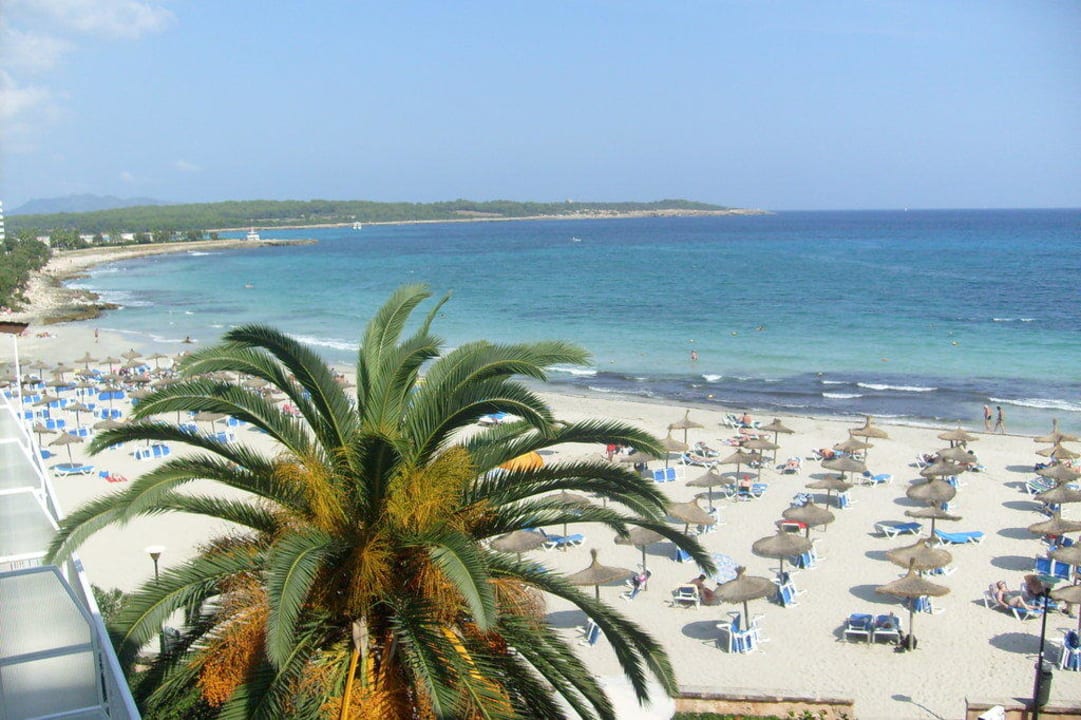 Meerblick vom Balkkon, Zimmer 404 Hotel Club S'Illot