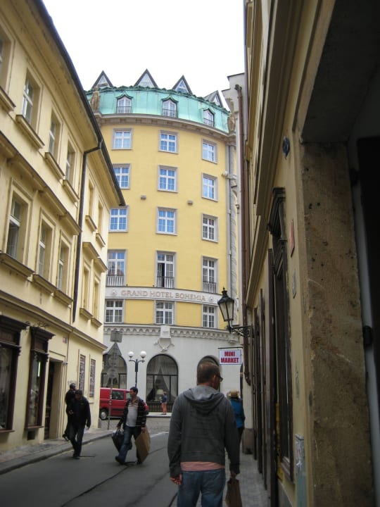 Hotelfront Grand Hotel Bohemia