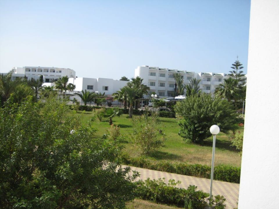 Aussicht von unserem Zimmer Hotel El Mouradi Skanes Beach