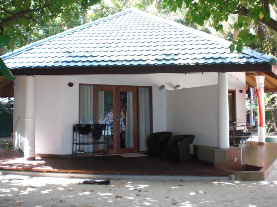 Die neuen Bungalows   Embudu Village