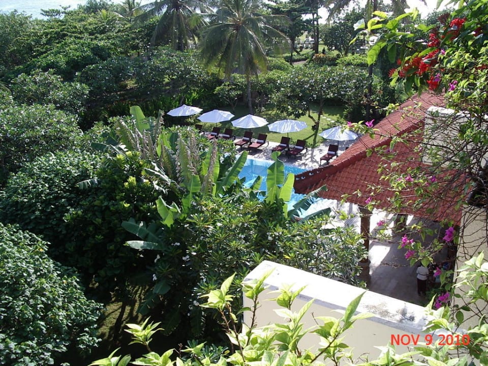 Blick vom Balkon Ayodya Resort Bali