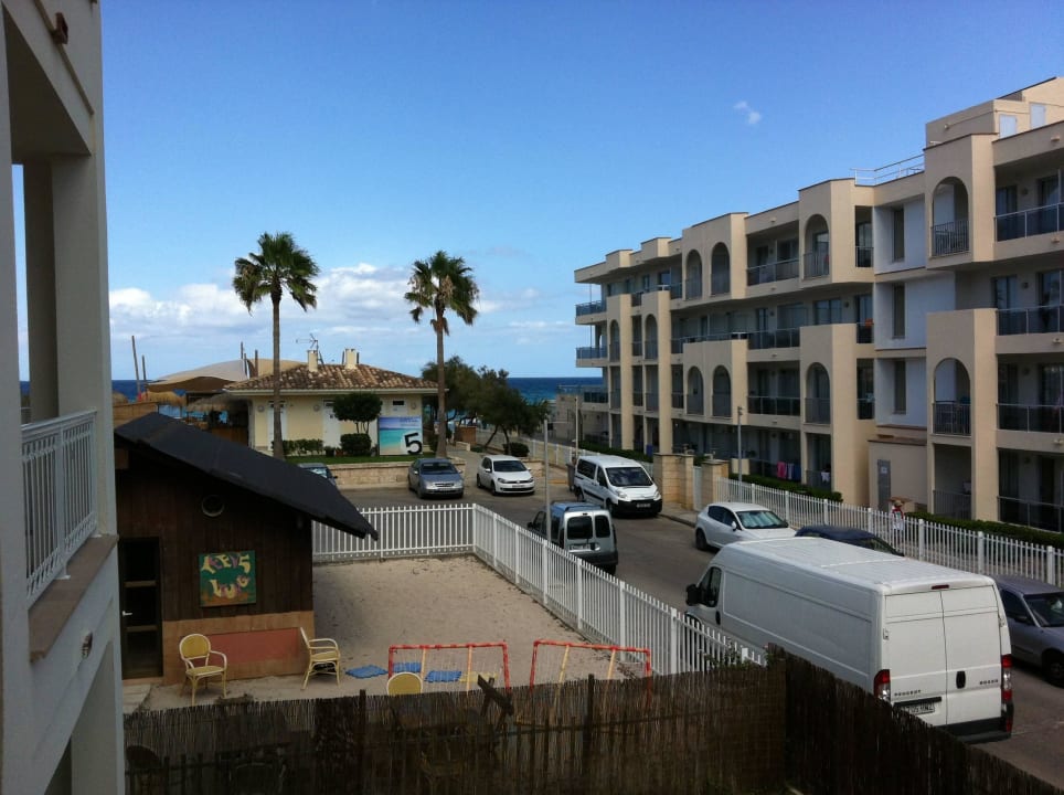 Ausblick von unserem Zimmer-Balkon Playa Garden Selection Hotel & Spa