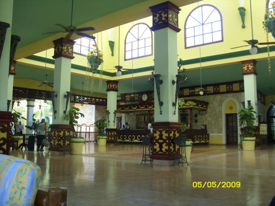 Rezeption Hotel Riu Bambu