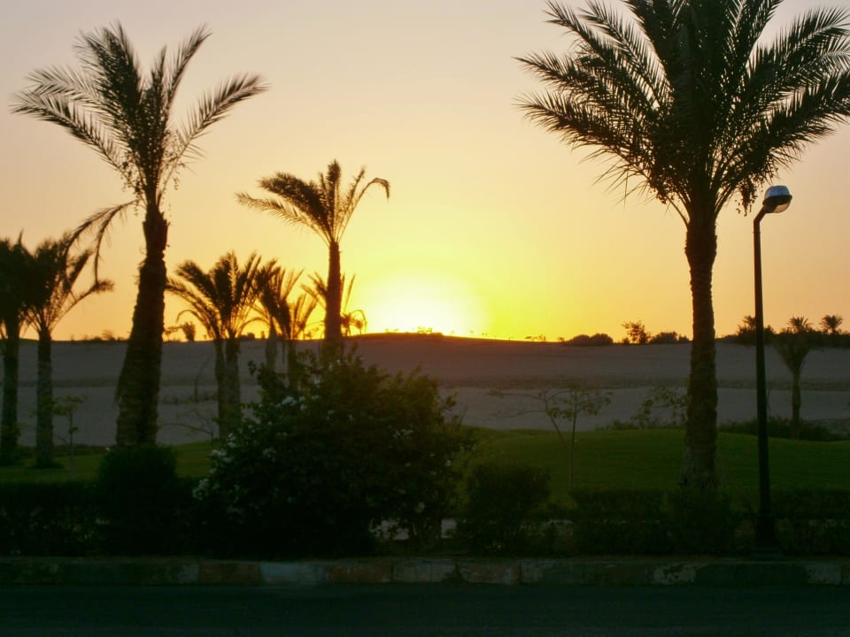 Sonnenuntergang Jaz Makadi Oasis Resort