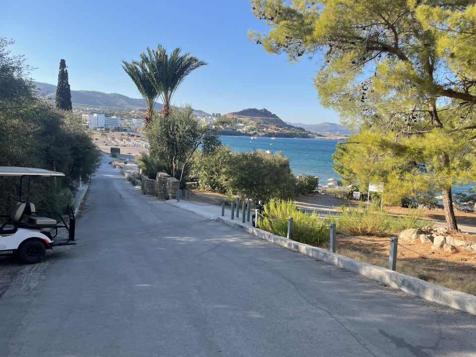 Ausblick Lindos Mare, Seaside Hotel