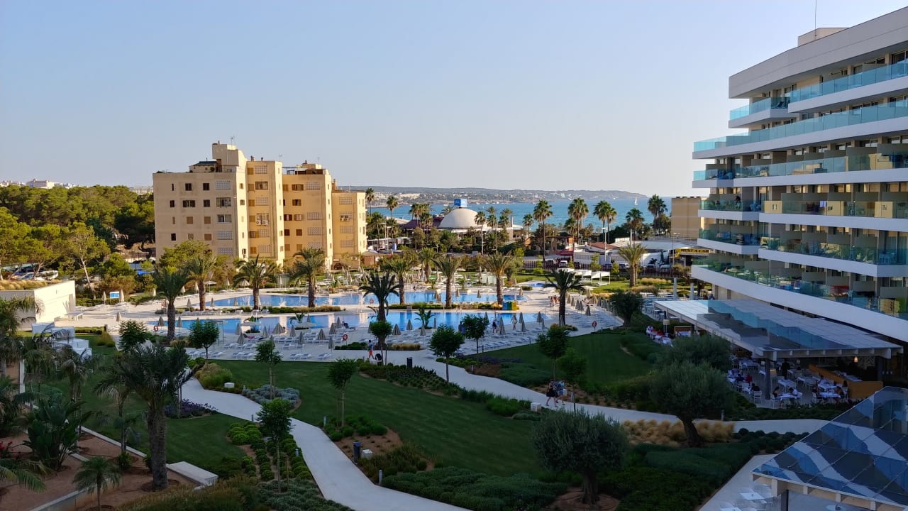 Ausblick Hipotels Gran Playa De Palma