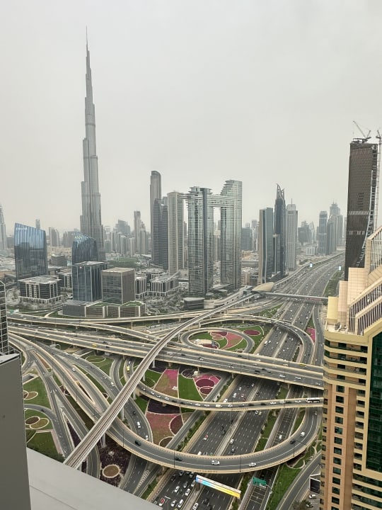 Ausblick Shangri-La Hotel Dubai