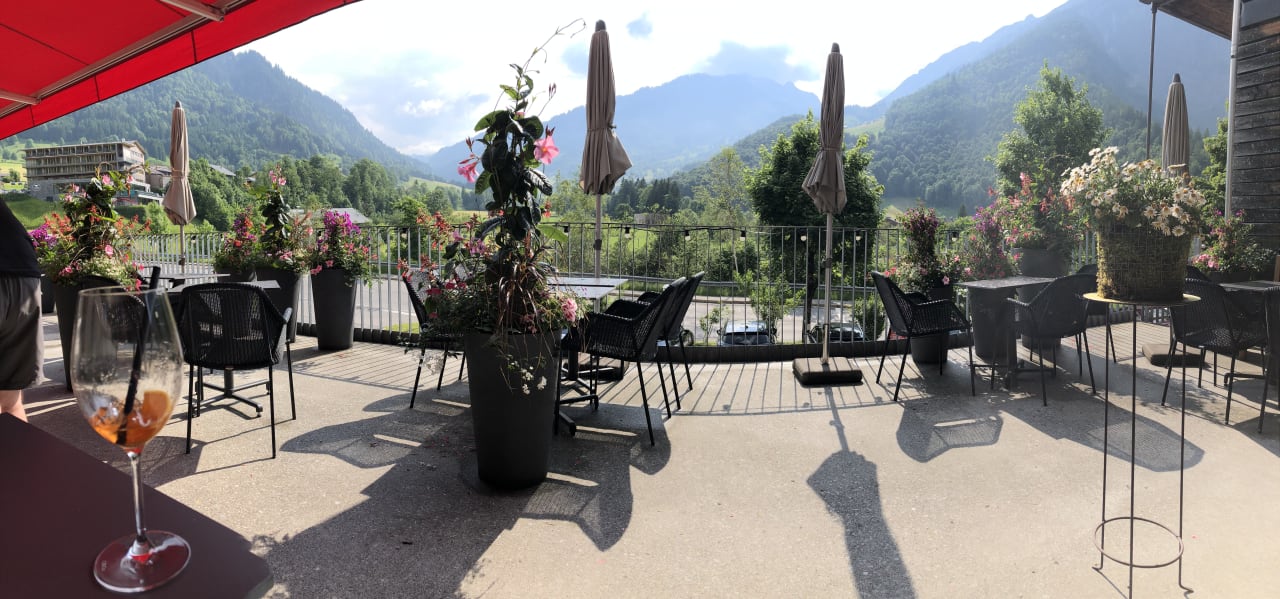 Ausblick Hotel Krone in Au