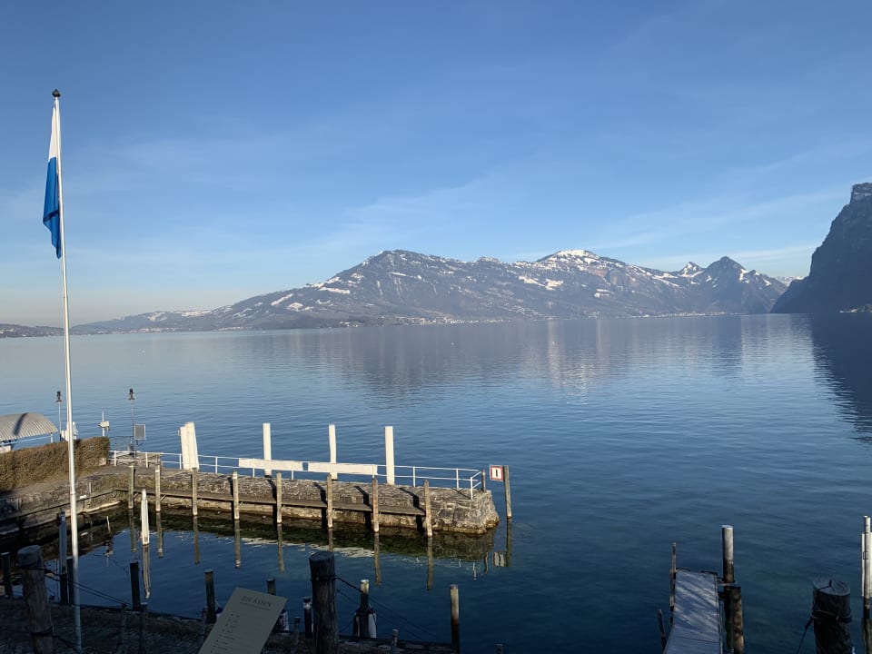 Außenansicht Seehotel Kastanienbaum