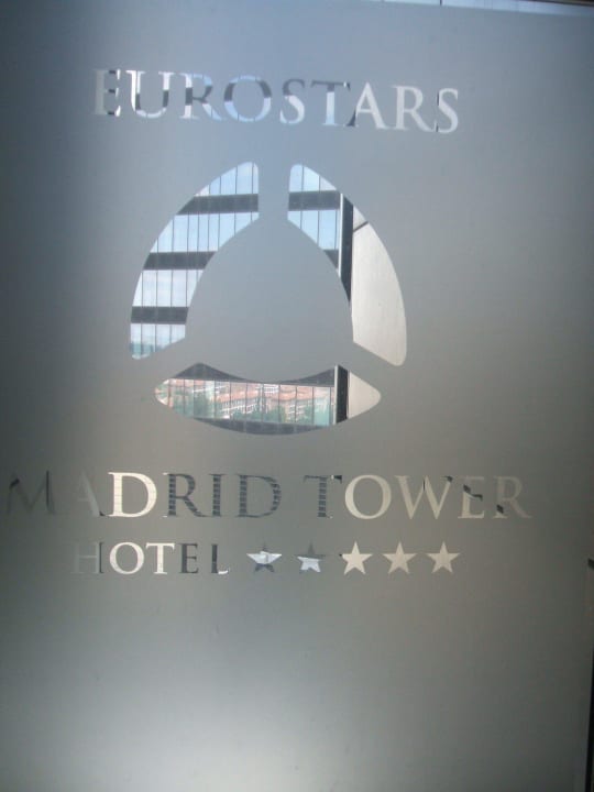 Vitre etage Hotel Eurostars Madrid Tower