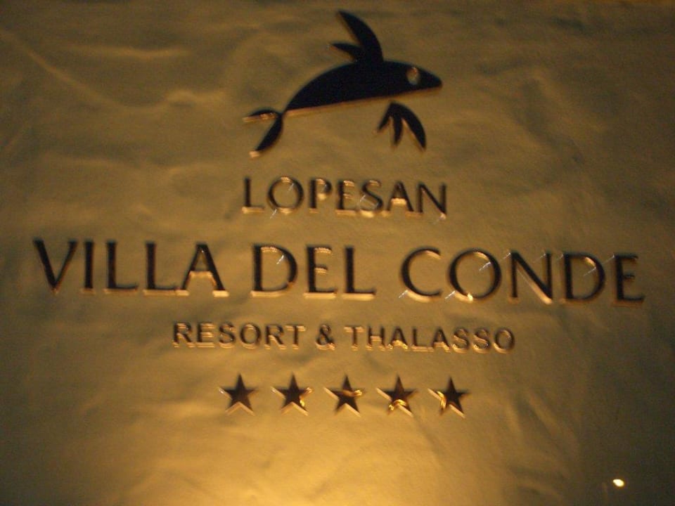 "Namensschild" Lopesan Villa del Conde Resort & Thalasso