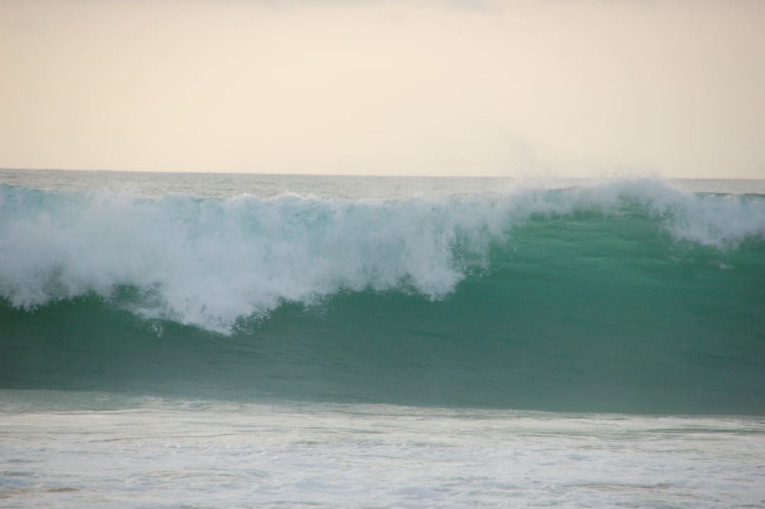 Sehr hohe Wellen! Occidental Boa Vista Beach