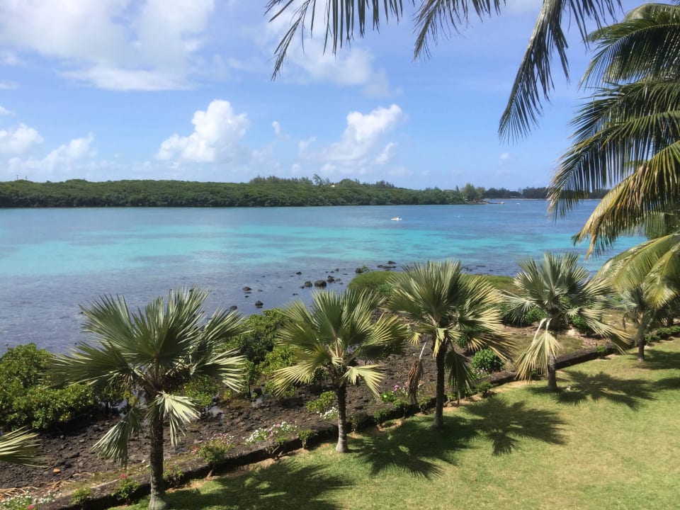 Ausblick vom Balkon Shandrani Beachcomber Resort & Spa