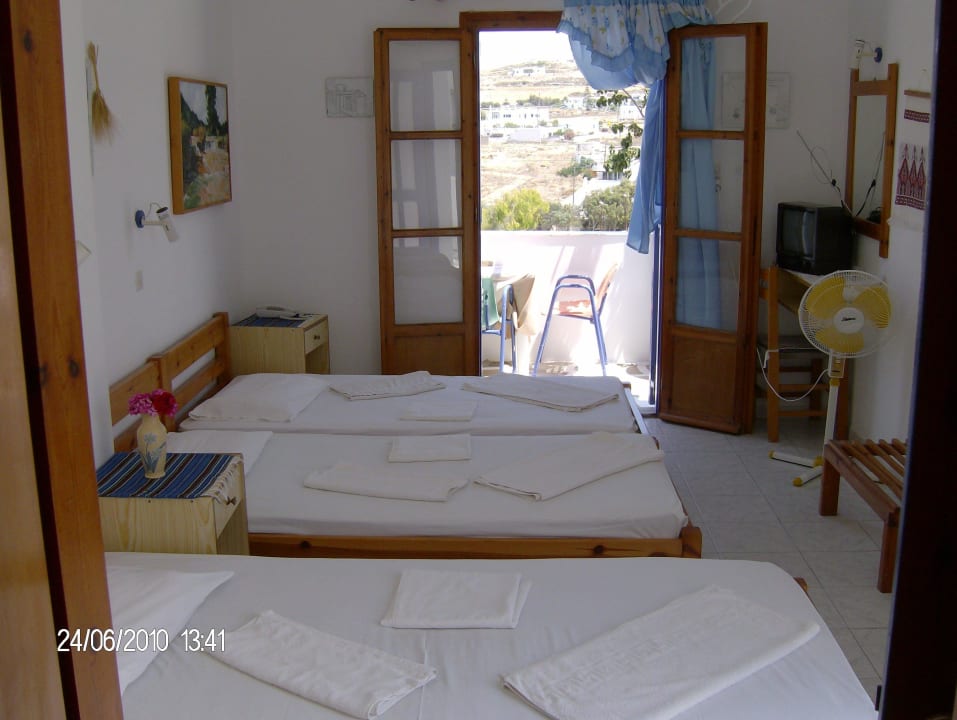 Aview from tripleroom and balkony  Villa Galini