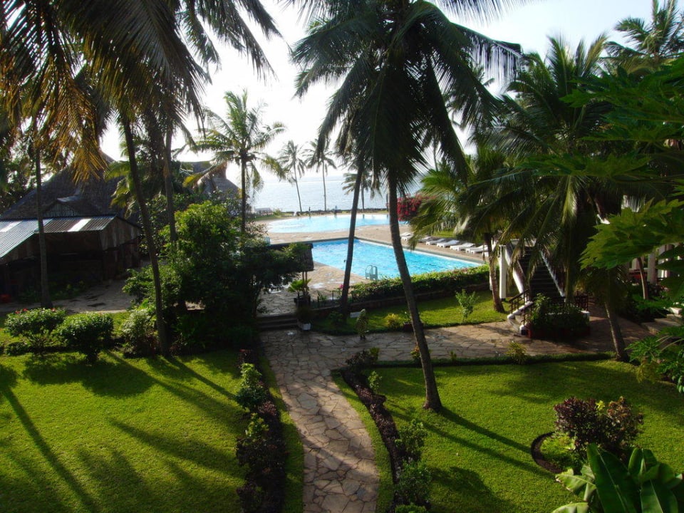 Meerblick vom Zimmer Reef Hotel Mombasa
