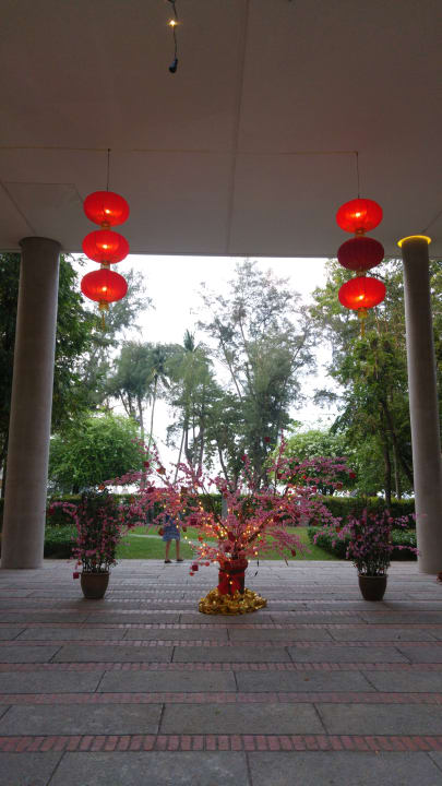 Gartenanlage Lone Pine Hotel