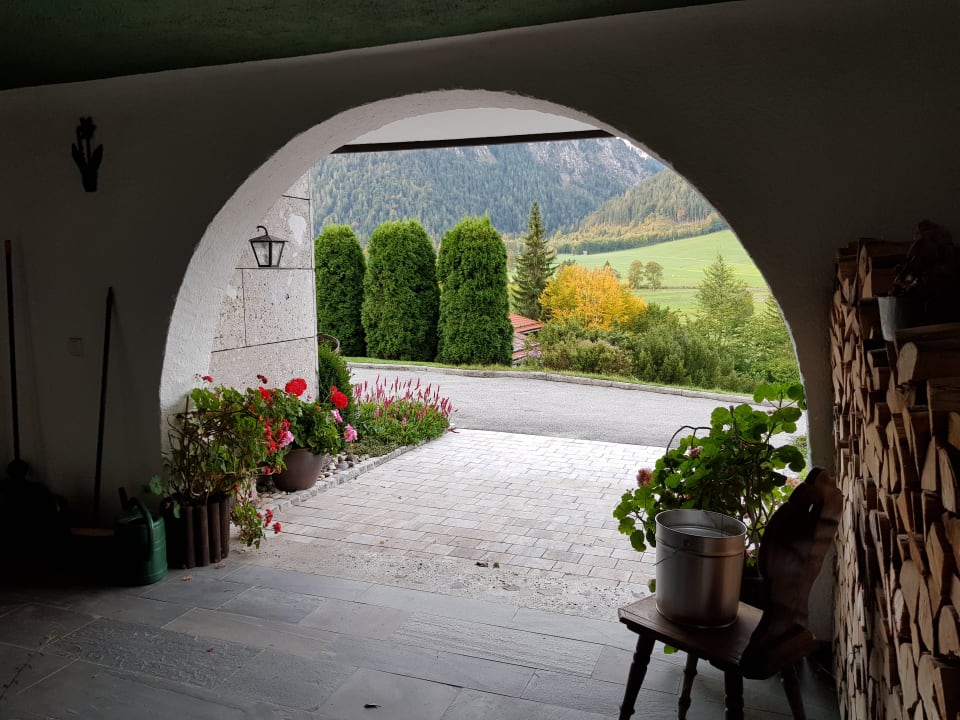 Ausblick Ferienwohnung M + M Leitner