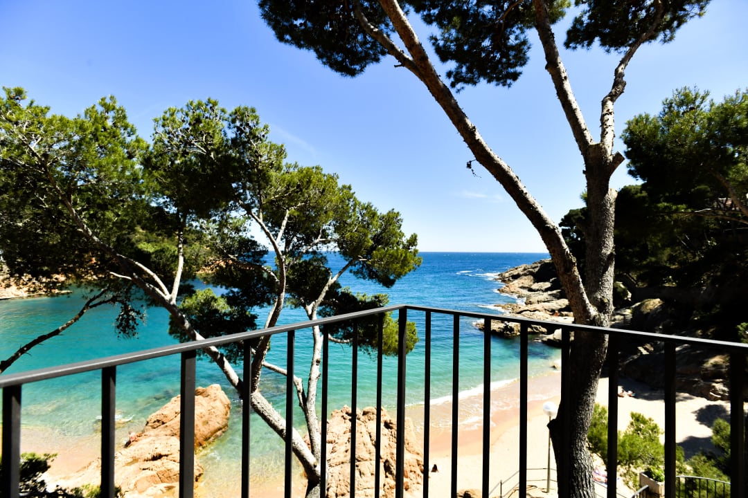 Ausblick Hotel Hostalillo Tamariu