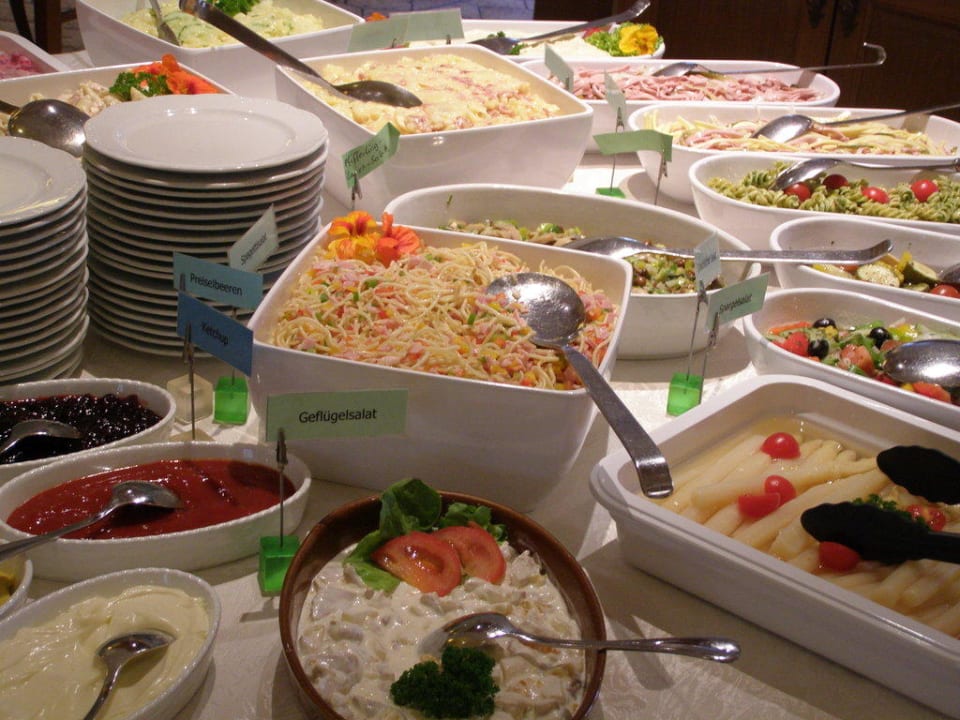 Die Vielfalt der Salate Hotel Dirsch Wellness & Spa Resort