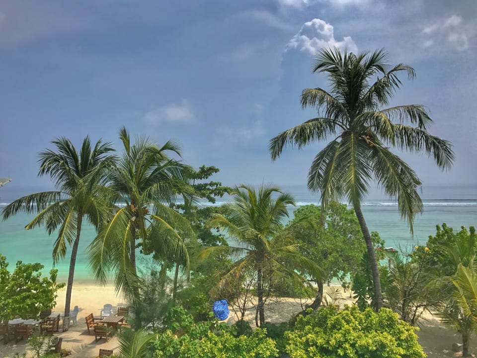 Ausblick vom Zimmer 3 Etage Hotel Ocean Grand at Hulhumale