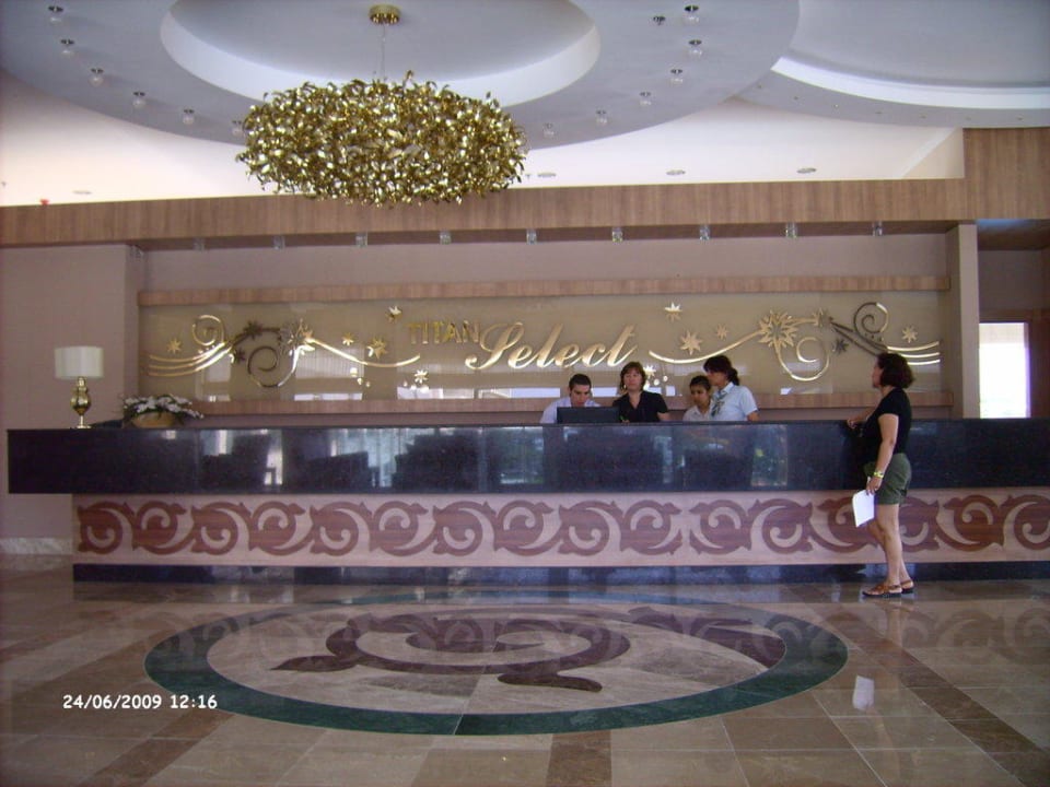 Empfang Solivia Hotel