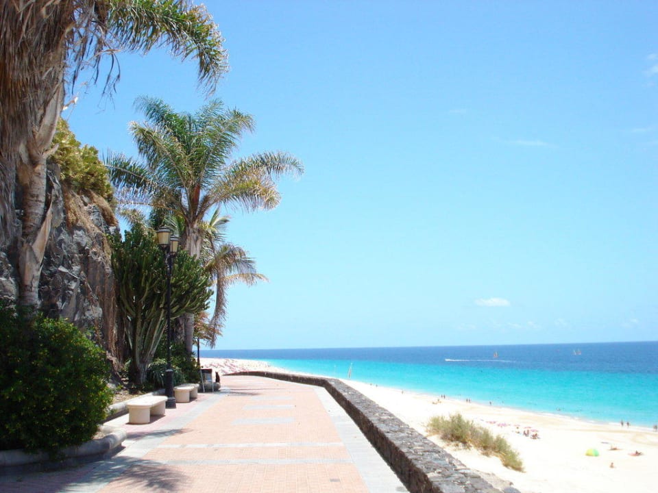 Weg zwischen Hotel und Morro Jable Servatur Alameda de Jandía