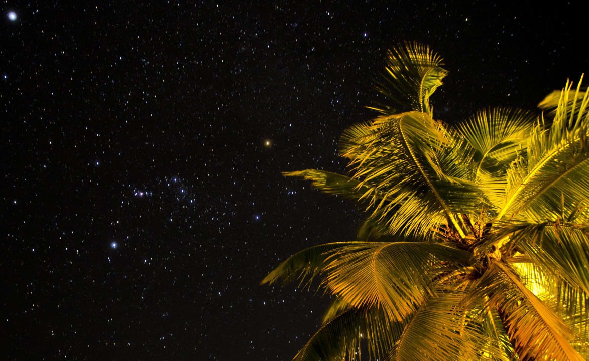 Orion at night Mirihi Island Resort