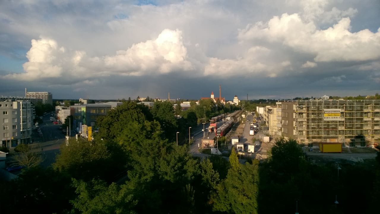 Ausblick Premier Inn Nürnberg City Nordost
