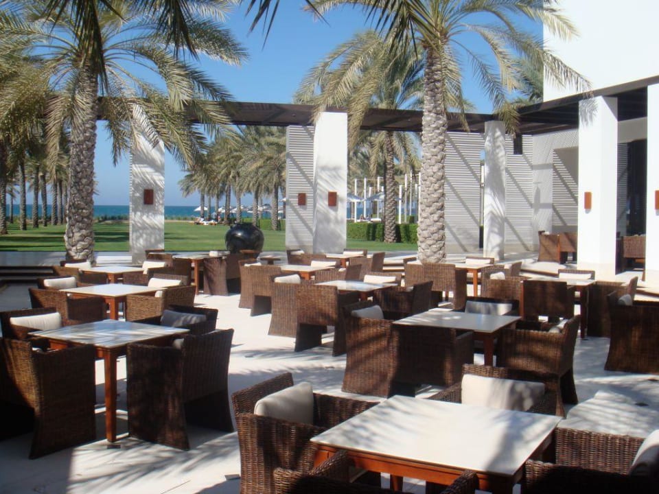 The Restaurantterrasse The Chedi Muscat