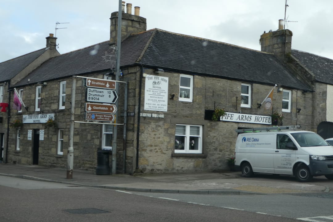 Außenansicht The Fife Arms Hotel