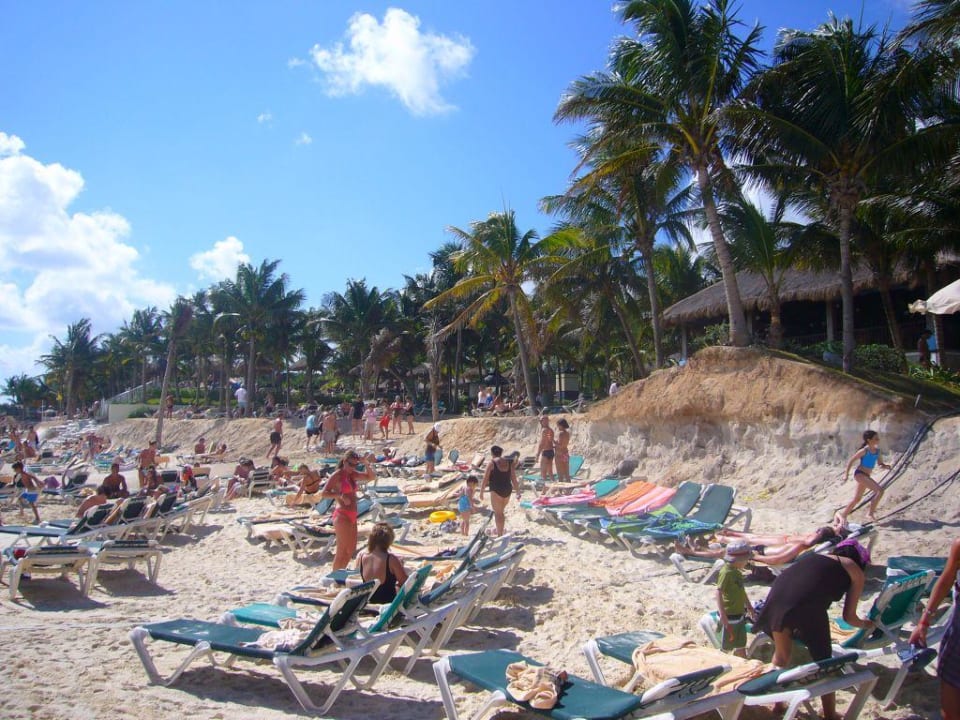 Aktuelle Strandsituation Hotel Riu Tequila