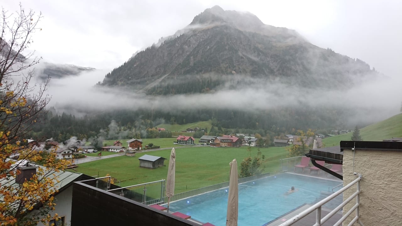 Ausblick Der Kleinwalsertaler Rosenhof