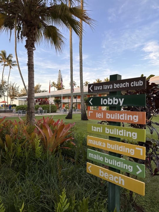 Gartenanlage Kauai Shores Hotel