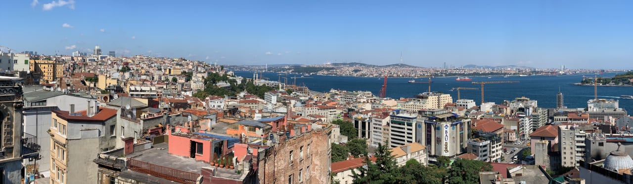 Ausblick Manzara Istanbul
