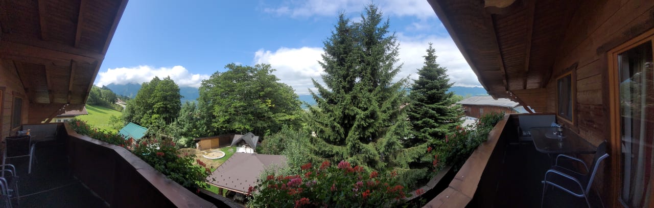 Ausblick Hotel-Pension Ötzmooshof