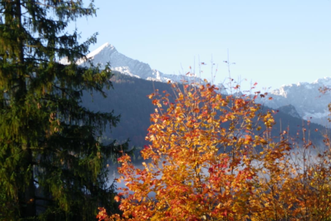 Ausblick aus unsere Zimmer Dorint Sporthotel Garmisch-Partenkirchen