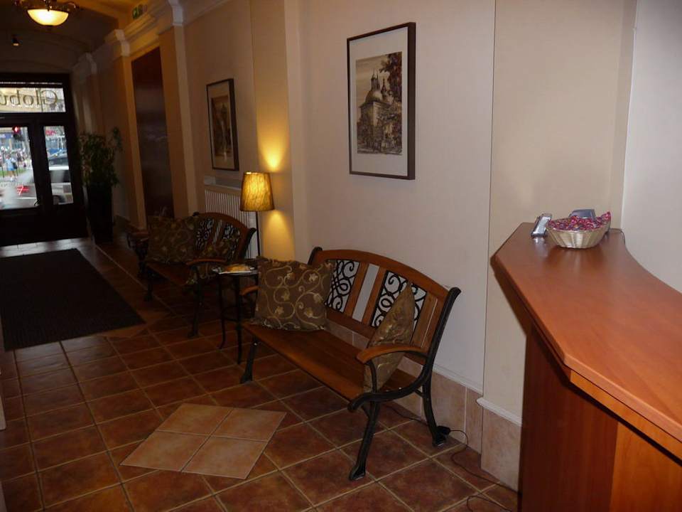 Der Eingangsbereich Hotel Globus