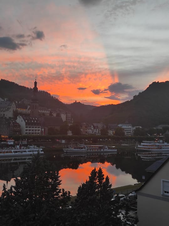Ausblick Moselstern Hotel Brixiade & Triton