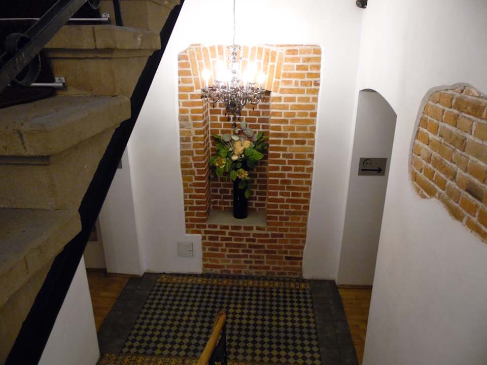 Treppenaufgang  Aparthotel Pergamin