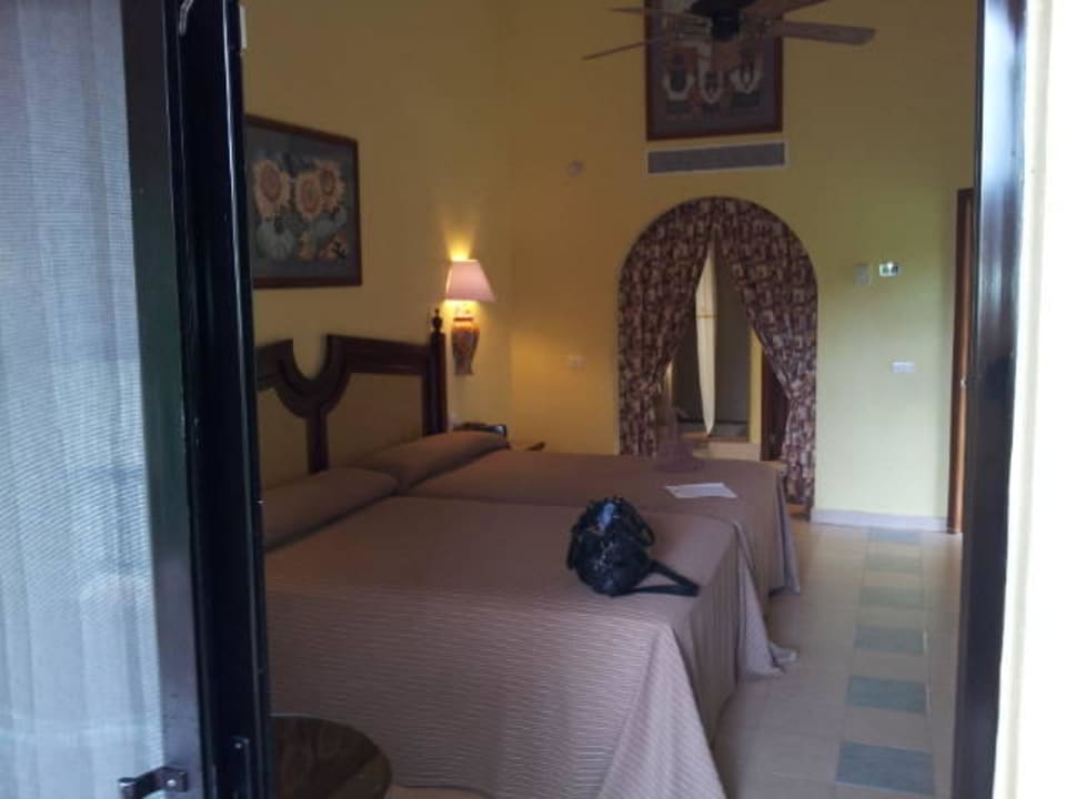 Sicht vom Balkon Hotel Riu Tequila