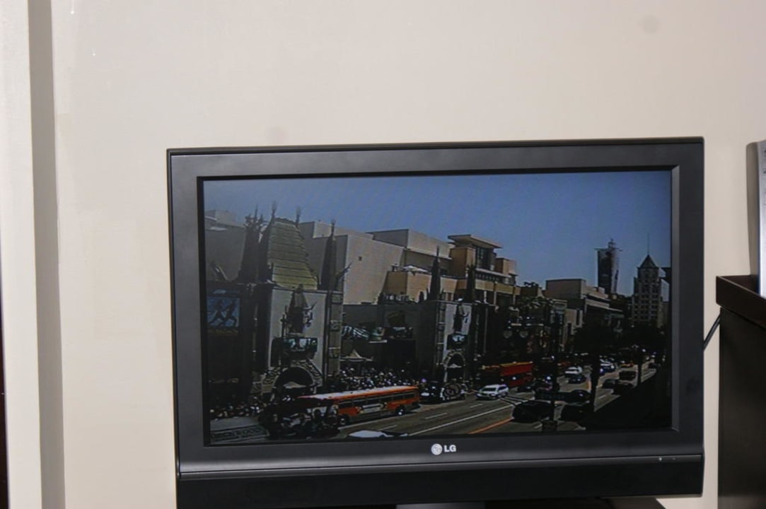 Per TV live am Walk of Fame Hotel Hollywood Roosevelt