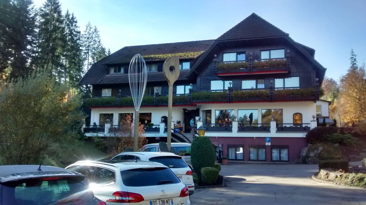 Vom Parkplatz aus Nationalpark - Hotel Waldsägmühle