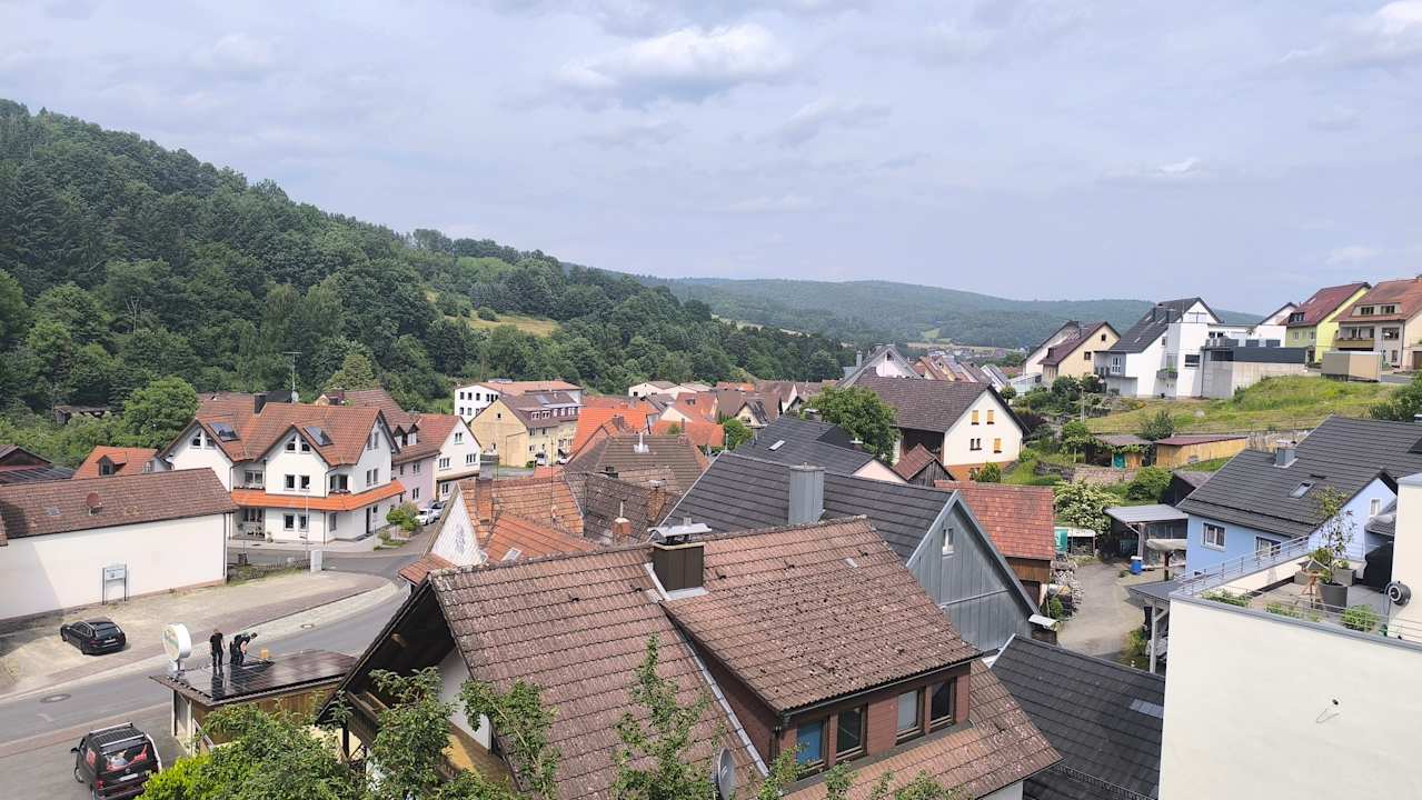 Ausblick Landhotel Spessartruh