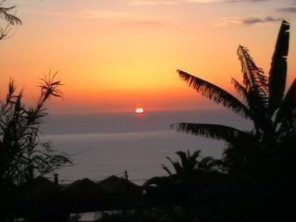Sonnenuntergang Bungalows Puro Atlantico