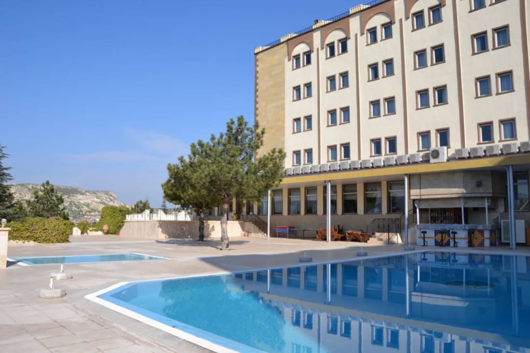 Rückseite des Hotels Hotel Dinler Ürgüp