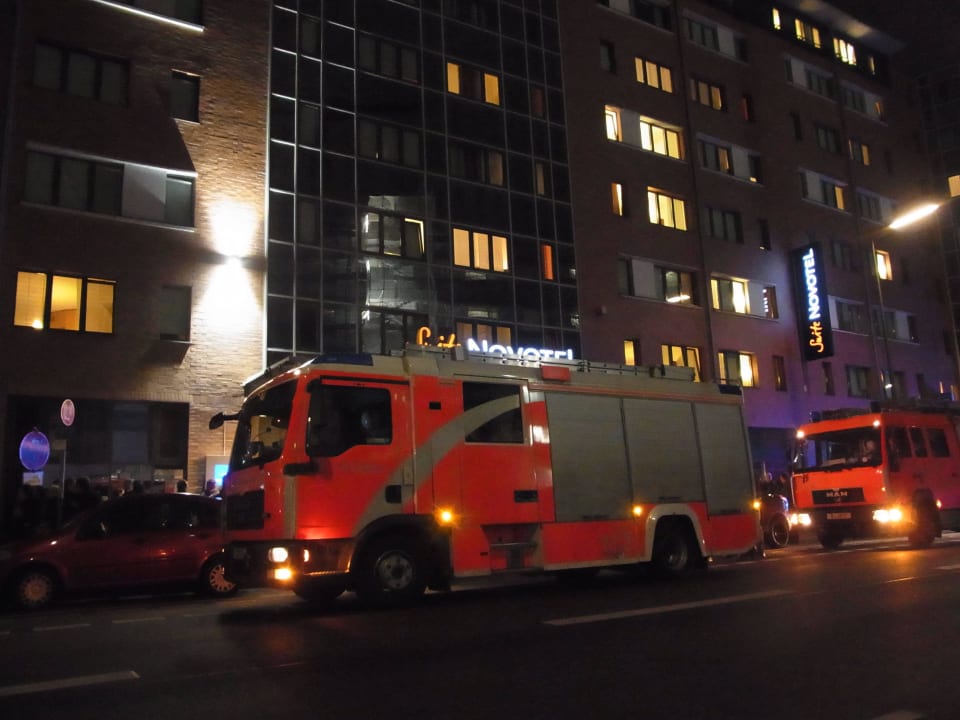 Feueralarm nachts um 2 Uhr Novotel Suites Berlin City Potsdamer Platz