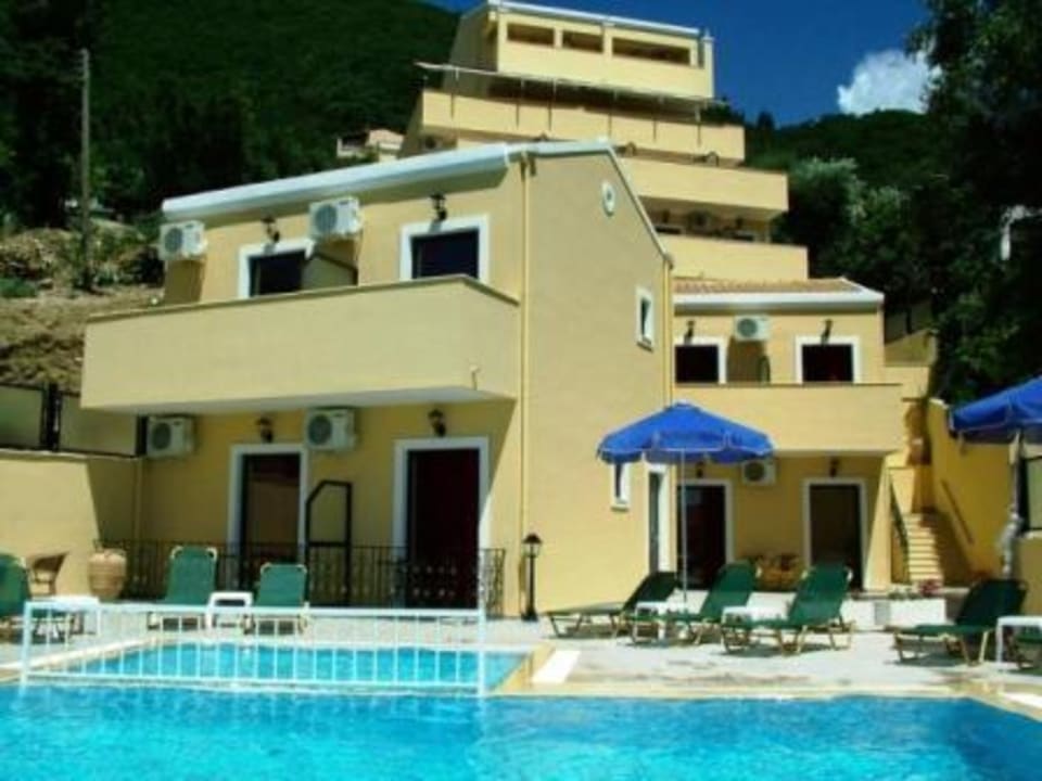 Hotel Corfu Secret back view Corfu Secret Hotel