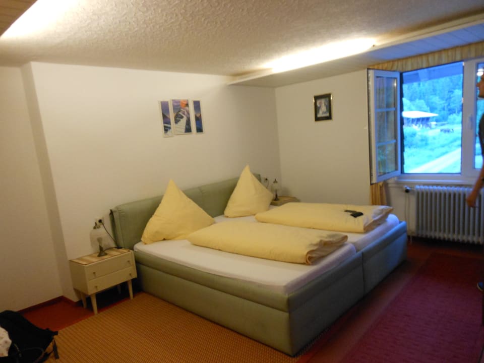 Blick von der Tür aus Gasthaus Löffelschmiede